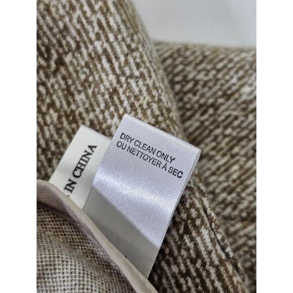 AMANDA + CHELSEA Women's XL Beige Single Button Blazer Suit Coat Sport Jacket - Picture 9 of 9